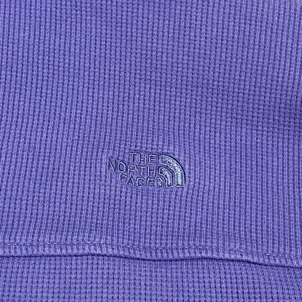 The North Face Mens Lager Purple Waffle Knit Thermal Hoodie A7WS8 Outdoor